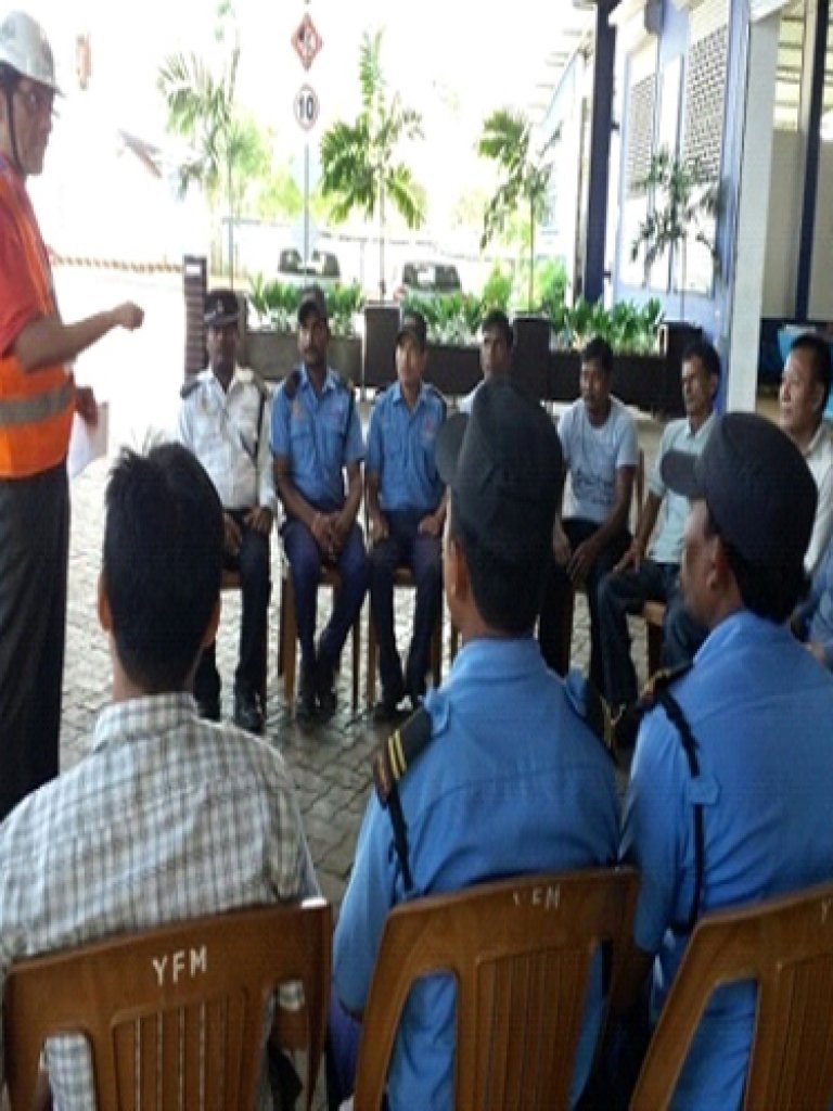 Trainings on all safety related activities